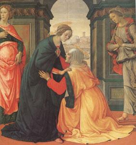 Domenico Ghirlandaio The Visitation (mk05) Germany oil painting art
